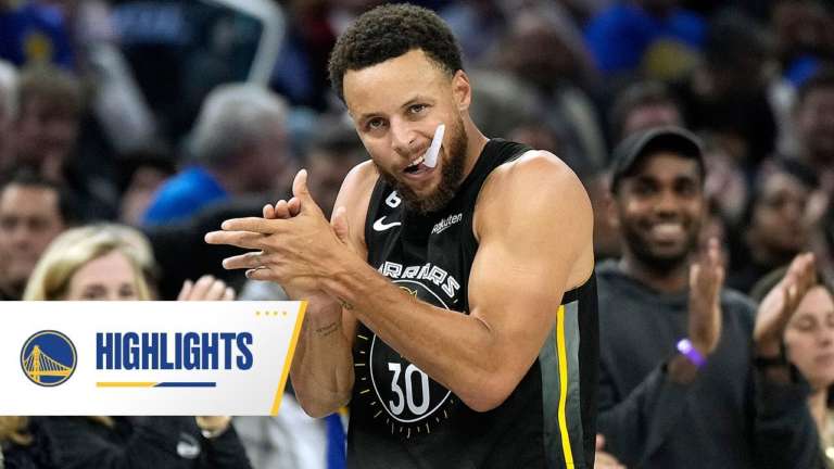 Warriors, i 40 di Curry ai Cavs