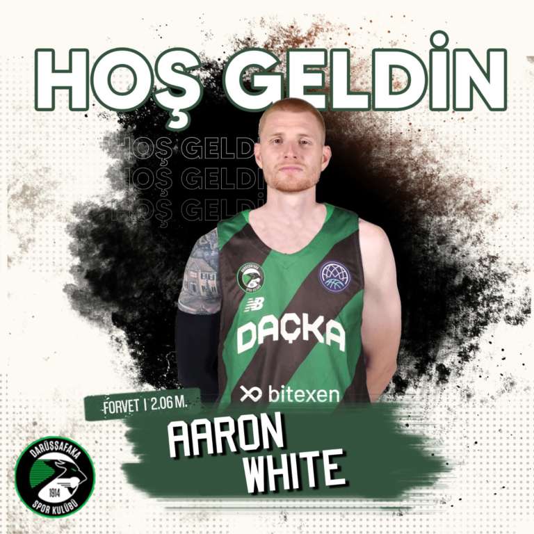 Darussafaka officially signs Aaron White