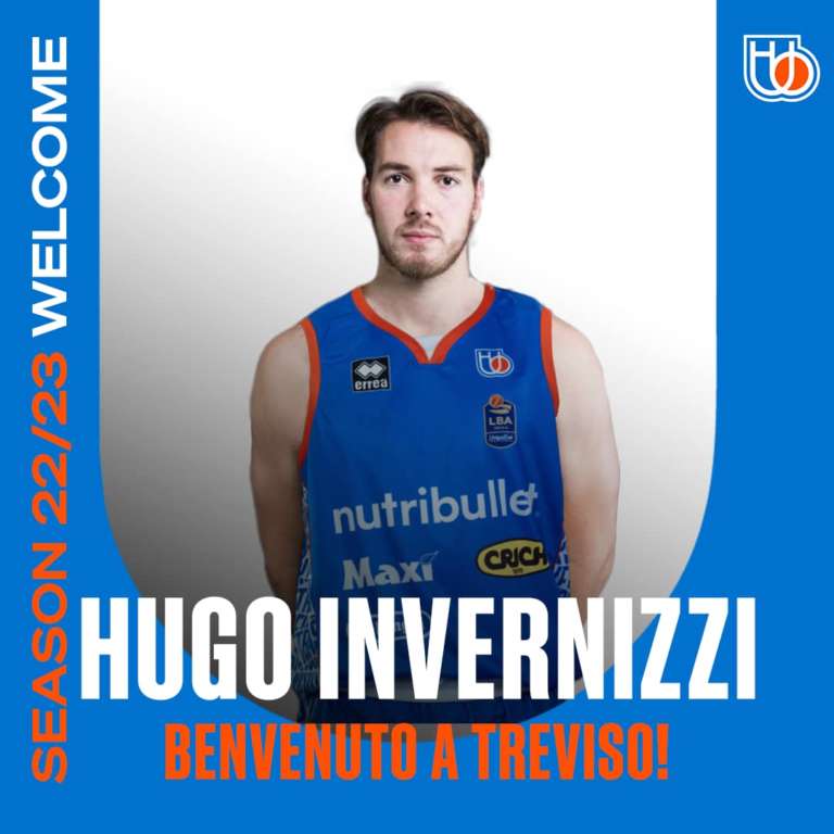Nutribullet Treviso officially signs Hugo Invernizzi