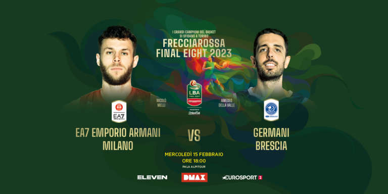 EA7 Emporio Armani Milano–Germani Brescia | La situazione e dove vederla in tv