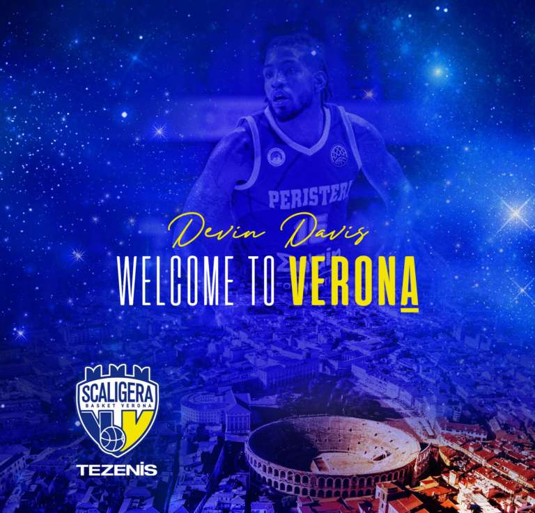 Tezenis Verona, Devin Davis ora è ufficiale