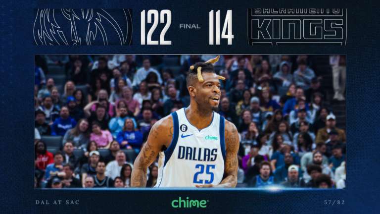 Dallas parte fortissimo e vince a Sacramento