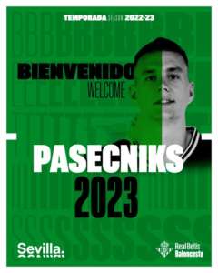 Anzejs Pasecniks returns to Real Betis