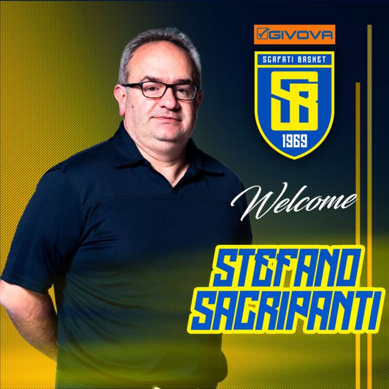 Stefano “Pino” Sacripanti è il nuovo allenatore della Givova Scafati