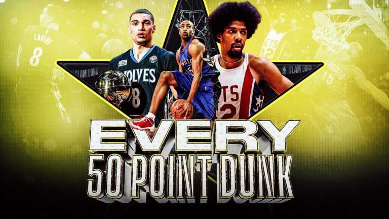 NBA Slam Dunk, tutte le schiacciate da 50 punti