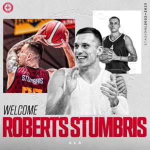 Pallacanestro Trieste officially signs Roberts Stumbris