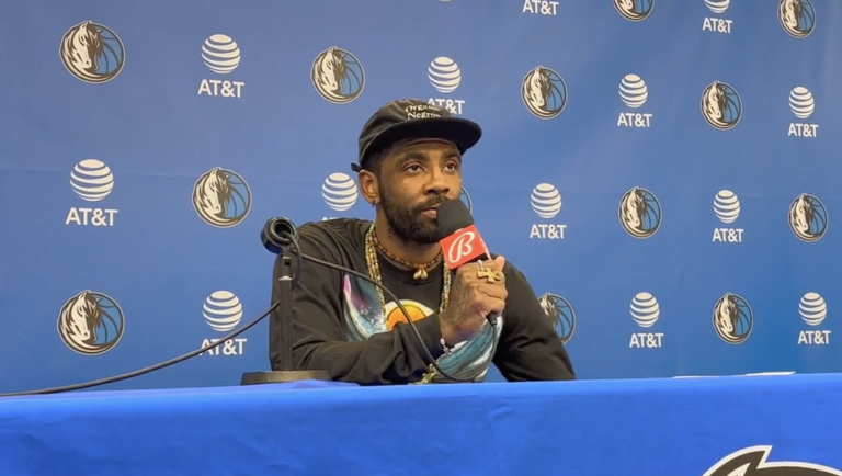 Kyrie Irving: Our focus isn’t necessarily on the boos