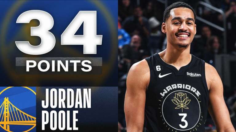 Golden State sorride con i 34 punti di Jordan Poole