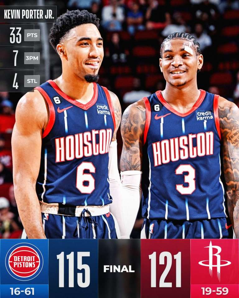 Porter e Green firmano il successo di Houston su Detroit