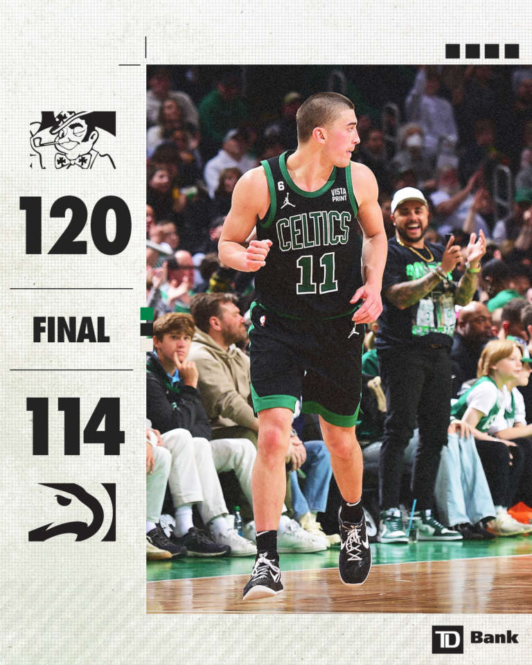 Pritchard guida Boston al successo su Atlanta