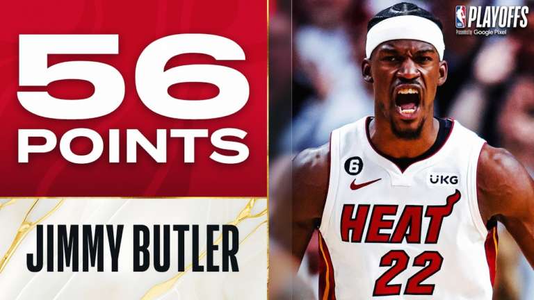 Jimmy Butler, la notte dei 56 punti. Record per Miami