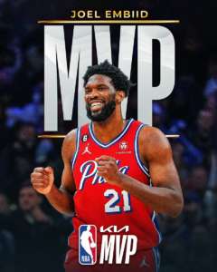 Joel Embiid mvp, i numeri del premio più celebrato