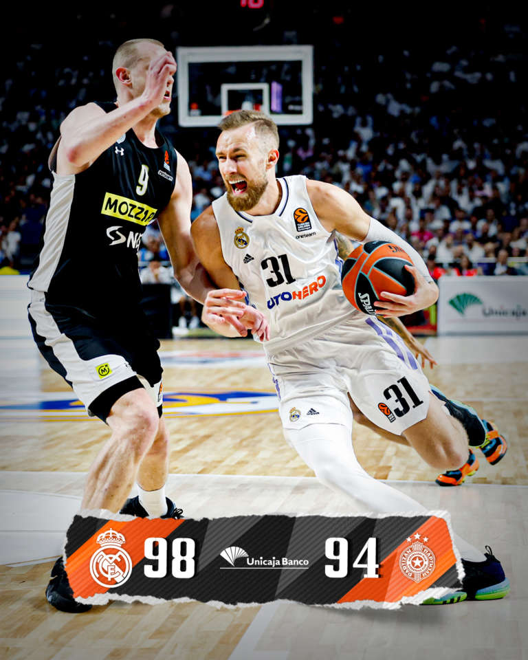 Rodriguez heroic performance leads Real over Partizan