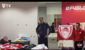 Olympiacos, il discorso di Bartzokas: Fino alla fine per ottenere ciò che ci spetta