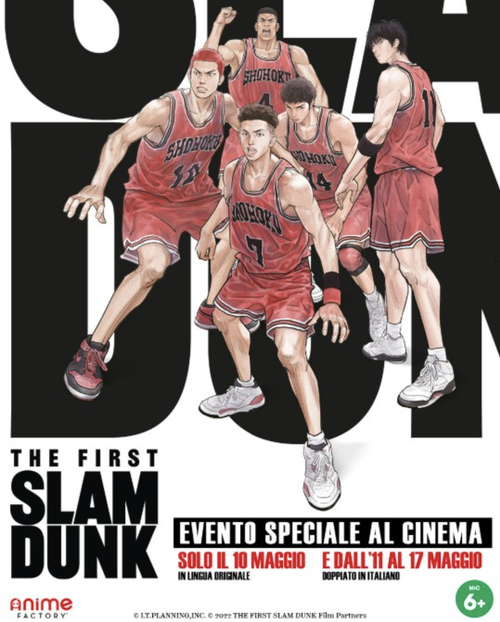 The First Slam Dunk - l'attesissimo anime sul basket dal 10 maggio al  cinema - Sportando