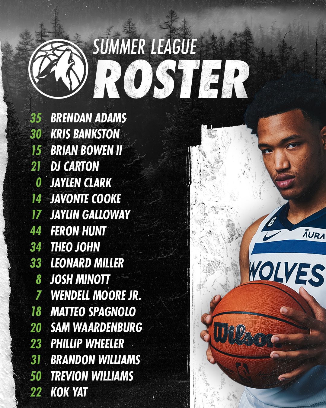 Minnesota Timberwolves, Matteo Spagnolo nel roster per la Summer League