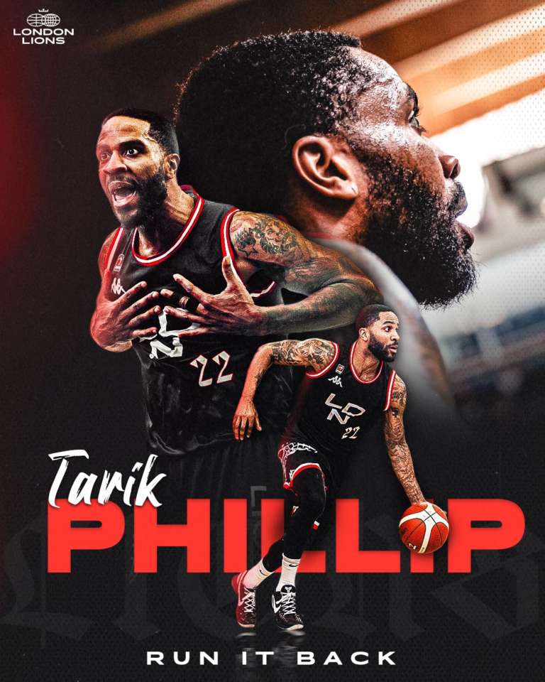 London Lions keep Tarik Phillip