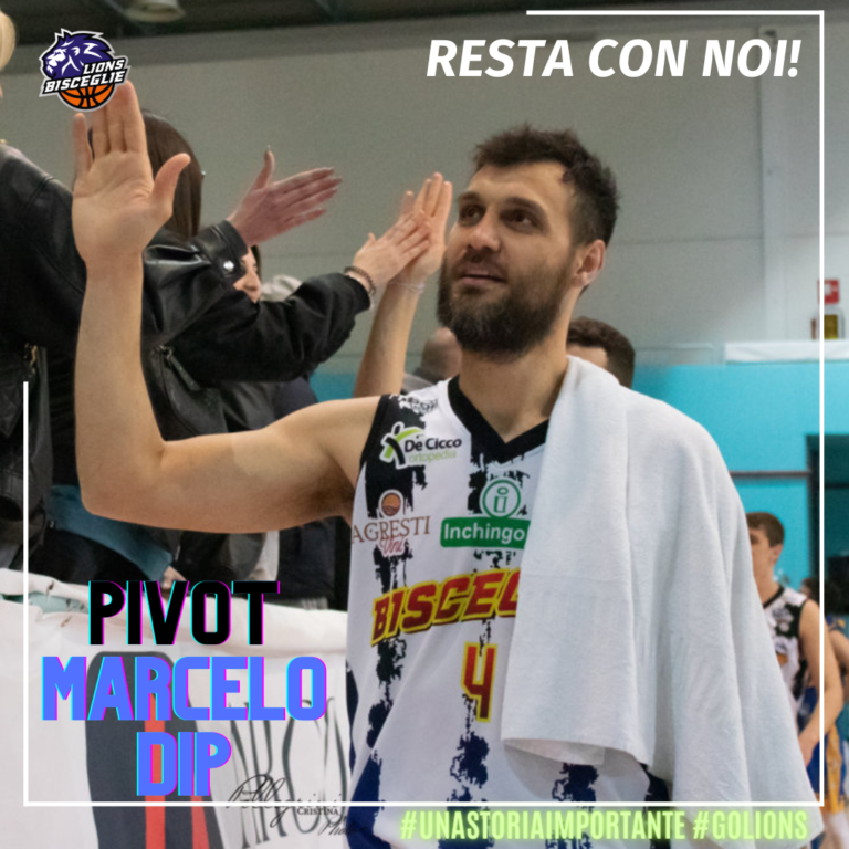 Marcelo Dip resta ai Lions Bisceglie