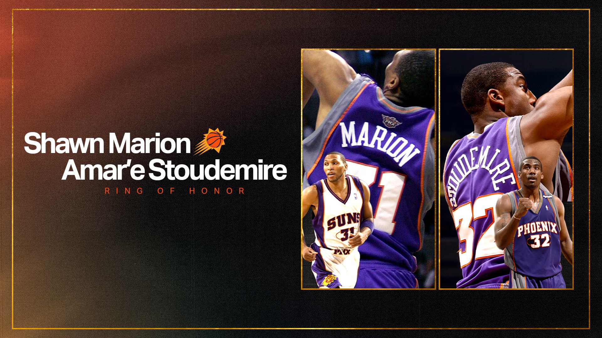 Basketball Forever on Instagram: The Phoenix Suns will retire both Shawn  Marion's and Amar'e Stoudemire's jersey next season 🔥