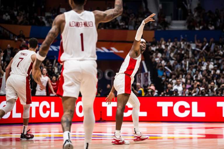 Canada Shocks France with Resounding 9565 Victory in FIBA World Cup