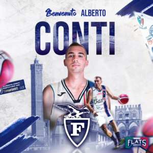 Alberto Conti è un nuovo giocatore della Fortitudo Flats Service