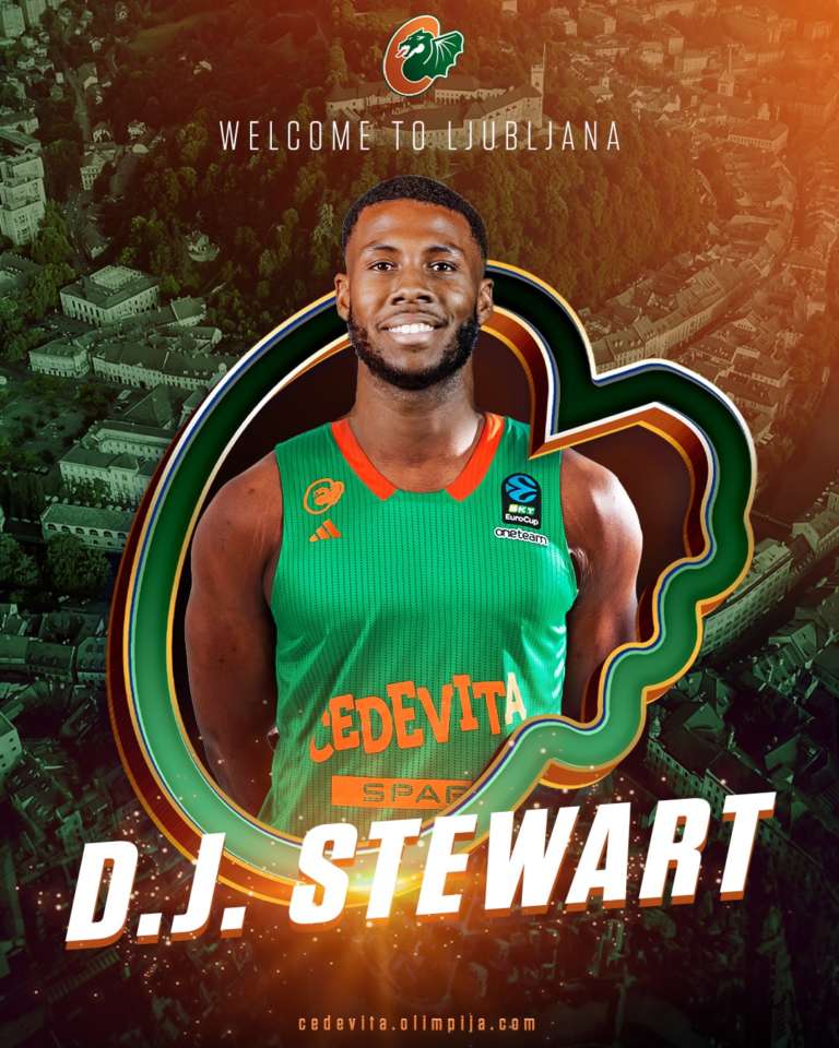 Cedevita Olimpia, firmato DJ Stewart jr