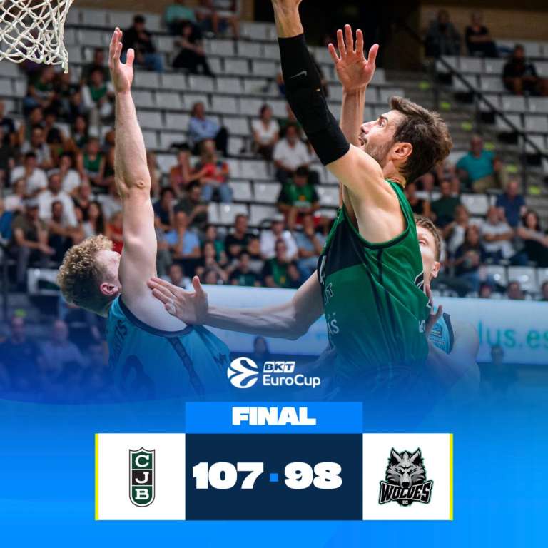 Badalona vince dopo un tempo supplementare con Wolves Vilnius
