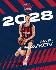 Il Baskonia blinda Pavel Savkov e lo presta in G League