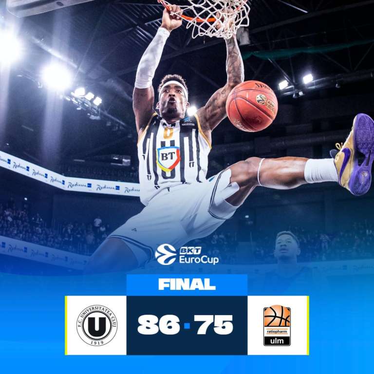 Comoda vittoria del Cluj-Napoca contro i tedeschi di Ulm