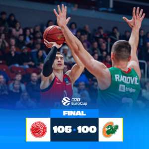 Il Cedevita lotta fino all’ultimo possesso e si arrende solo nel finale con il Prometey