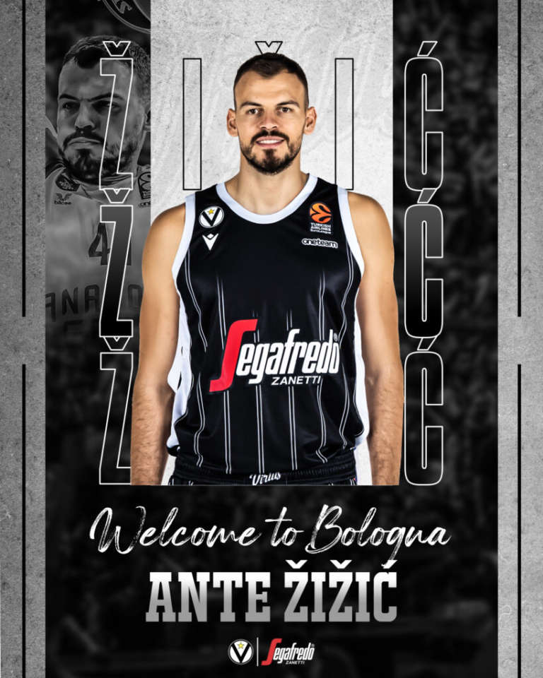 Virtus Bologna, Ante Zizic agree to 3-year deal