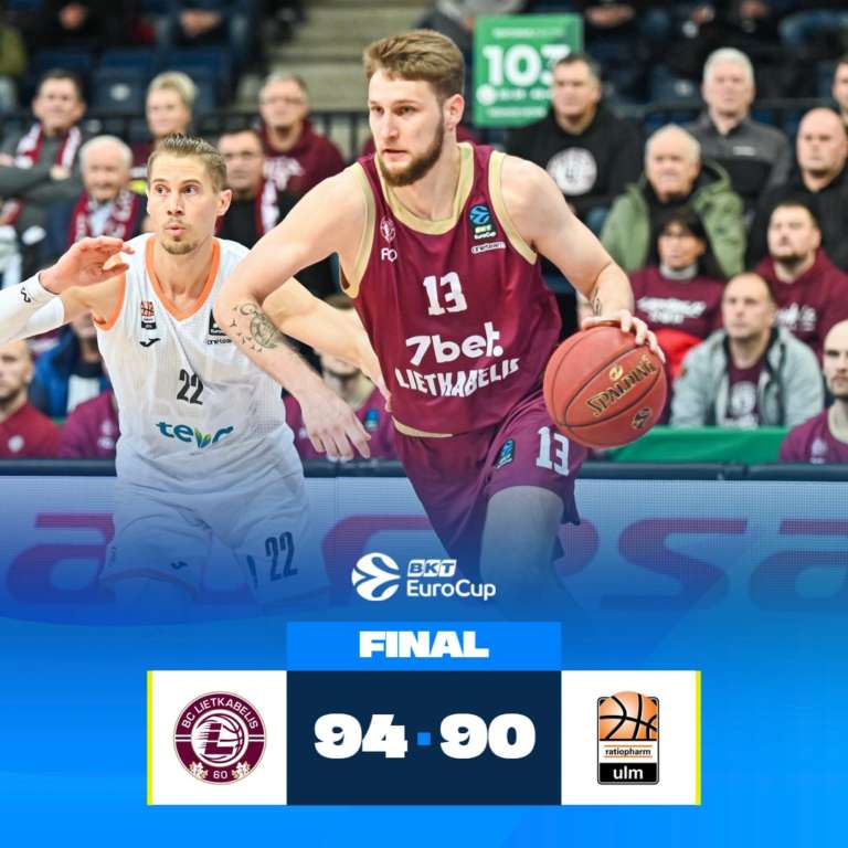 In un finale punto a punto il Lietkabelis batte in casa Ulm