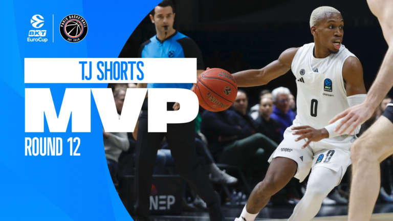 BKT EuroCup RS - Round 12 MVP: TJ Shorts, Paris Basketball - Sportando