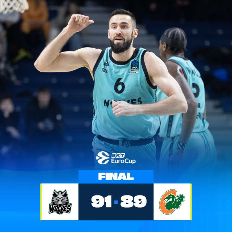 Vilnius vince di misura con il Cedevita: decide il canestro di Sulaimon