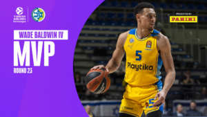 EuroLegue Regular Season – Round 23 MVP: Wade Baldwin, Maccabi Playtika Tel Aviv