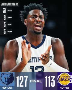 “Stiamo facendo schifo”: la crisi Lakers vede il successo di Memphis
