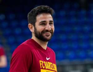 Ricky Rubio’s first training session with Barcelona: pictures