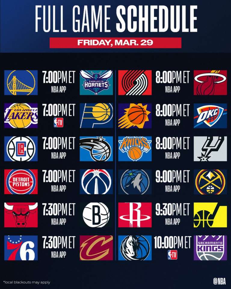 NBA Live | Ricca notte con le big dell’Ovest in campo