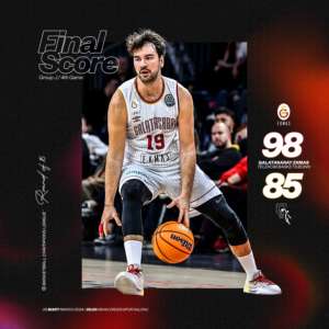 Basketball Champions League: colpo Galatasaray, sconfitto Telekom Bonn