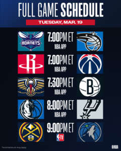 NBA live, cinque partite nella notte