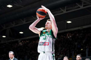 Marius Grigonis fuori per almeno altre sei settimane