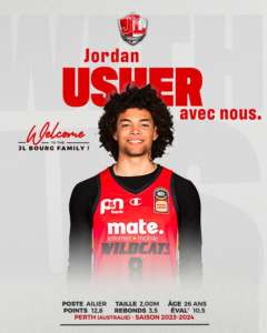 JL Bourg, ingaggiato Jordan Usher