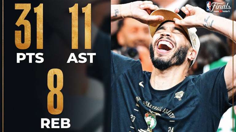 NBA Finals 2024, la Gara 5 di Jayson Tatum