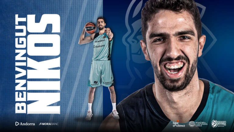 Official: MoraBanc Andorra signs Nikos Chougkaz