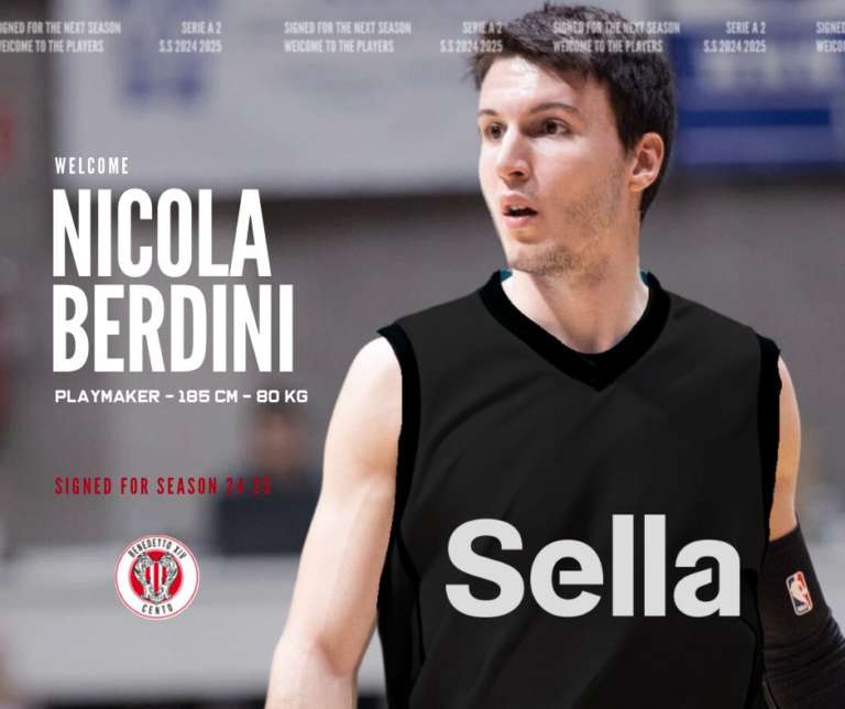 Sella Cento, in arrivo Nicola Berdini