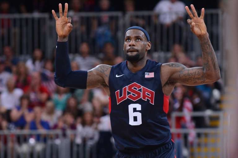 Team USA: LeBron James will be the starting point forward at the ...