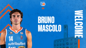 Treviso Basket-Bruno Mascolo, ora è ufficiale: “Con la Virtus annata formativa”