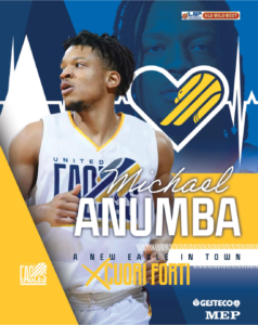 La Gesteco Cividale annuncia Micheal Anumba da Pistoia