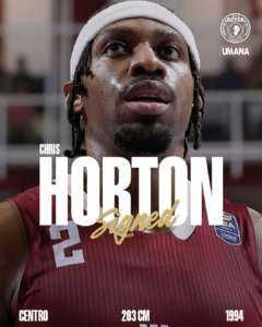 Chris Horton officially signs with Reyer Venezia