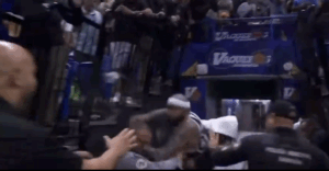 Crazy night for DeMarcus Cousins. Near brawl in front of Danilo Gallinari’s eyes